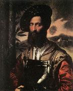 DOSSI, Dosso Portrait of a Warrior sd USA oil painting reproduction